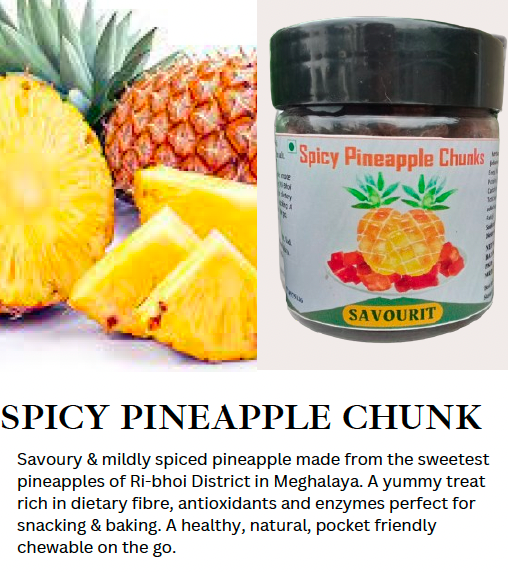 Spicy Pineapple Chunks
